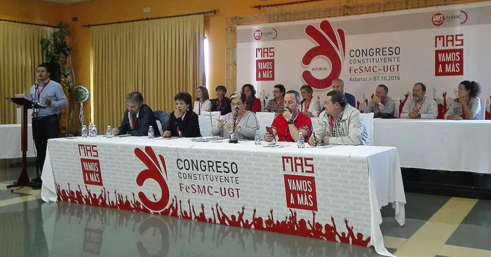 El secretario general Fernández Lanero clausuró el congreso constituyente de FeSMC