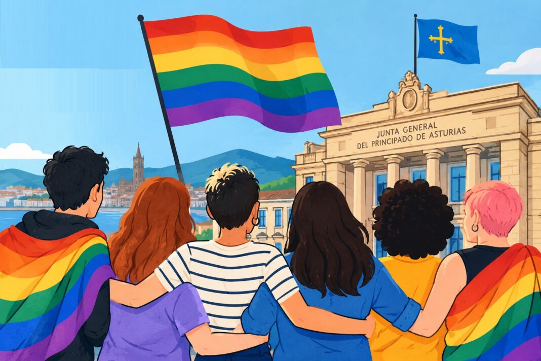 Orgullo y más igualdad en Asturias