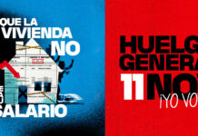 11N HUELGA GENERAL: Salarios – Vivienda – Precios